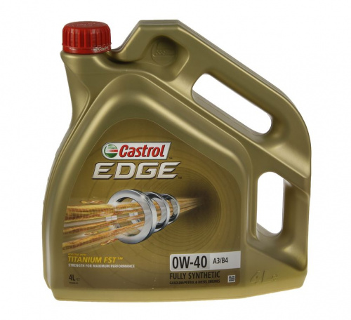Маcло мот. Castrol EDGE 0W40 синт.4л
