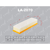 Фильтр воздушный LA2070
