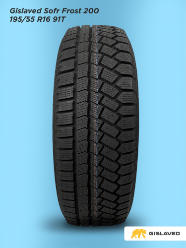 195/55 R16 Gislaved SF 200 91 T н/шип