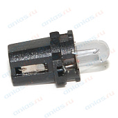 Автолампа NARVA 12V 1.2W с черн.патроном BAX(T5) B8.3d 17036