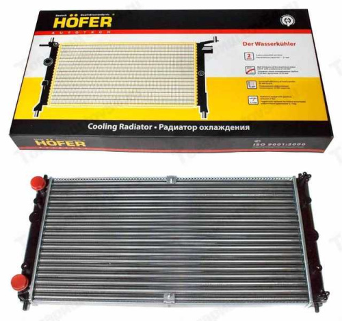Радиатор ВАЗ 2123 охлаждения HOFER HF 708 417