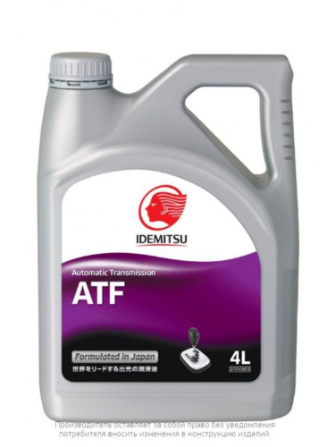 Масло трансм. IDEMITSU ATF 4л.