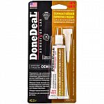 Герметик термостойкий  " Прозрачный " с медью  42,5 гр. DoneDeal DD6731