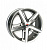 Yuki 512 6.5*15 5*100 ET35 73.1 Gunmetal with machine face (2GM4)