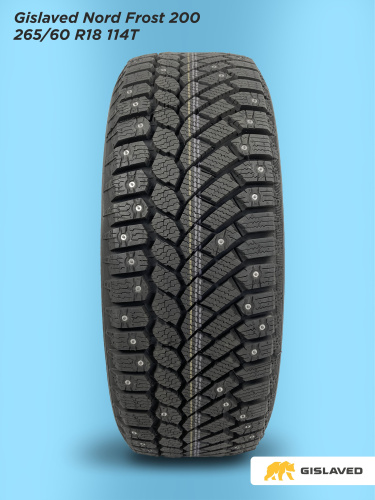 265/60 R18 Gislaved NF 200 114 T шип
