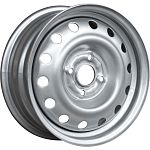TREBL 53A35D 5.5*14 4*100 ET35 57.1 Silver